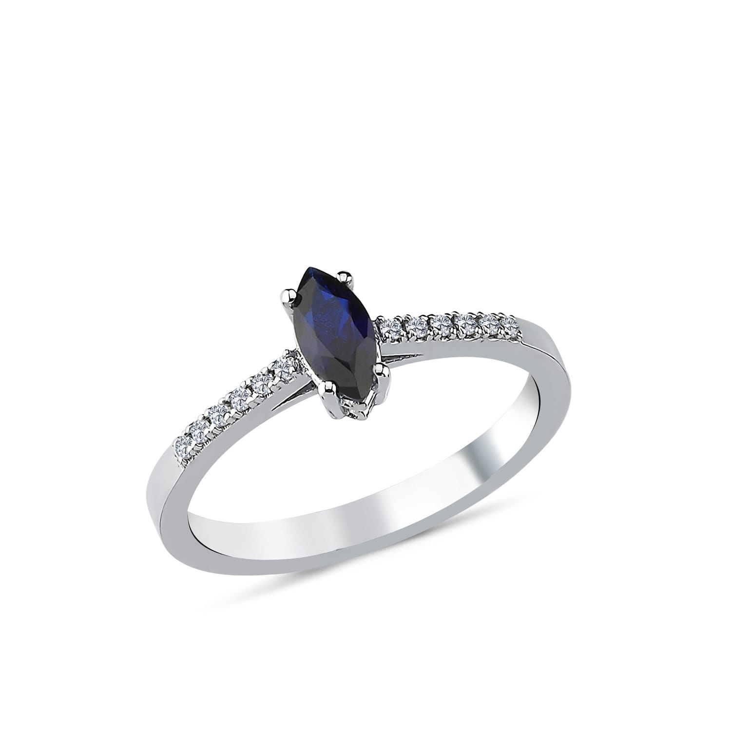 MAVİŞ MARKİZ YÜZÜK