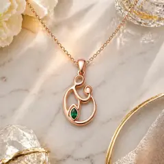 Anne Çocuk Kolye